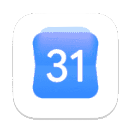 Google Calendar macOS icon