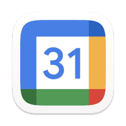 Google Calendar macOS icon
