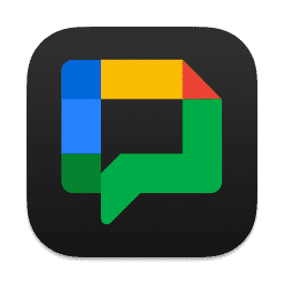 Google Chat - Dark macOS icon