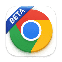 Google Chrome Beta macOS icon