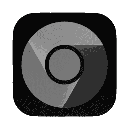 Google Chrome (Dark) macOS icon