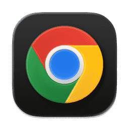 Google Chrome | Liquid Glass (Dark) macOS icon
