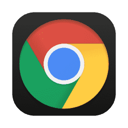Google Chrome (iOS 18 Dark)