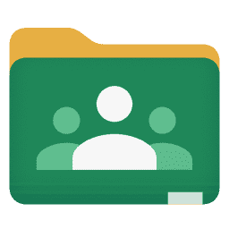 Google Classroom School Folder macOS icon