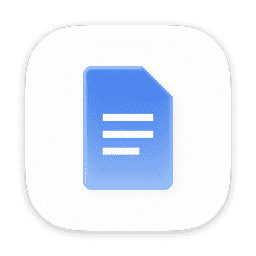 Google Docs icon -macOS-Default-1024x1024@1x