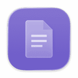 Google Docs icon -macOS-TintedLight-1024x1024@1x