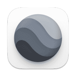 Google Earth Pro macOS icon