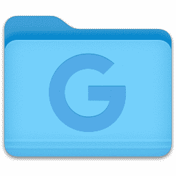 Google Folder macOS icon