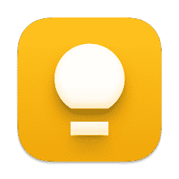 Google Keep macOS icon