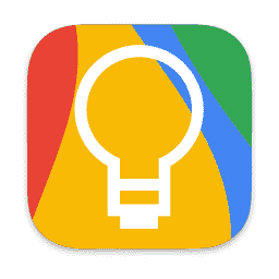 Google Keep Colored Background (White)