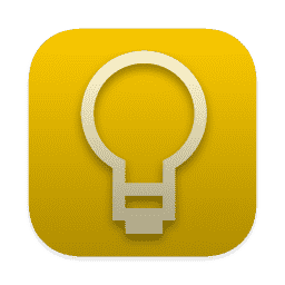 Google Keep macOS icon