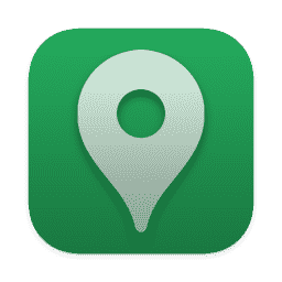 Google Maps macOS icon