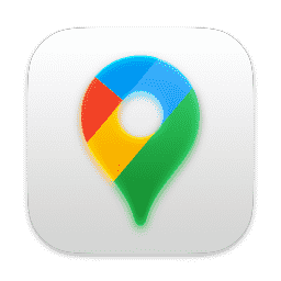 Google Maps macOS icon