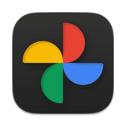 Google Photos Dark (Alt) macOS icon