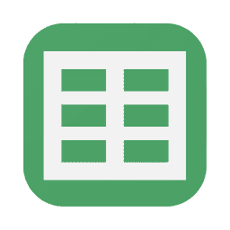 Google Sheets macOS icon
