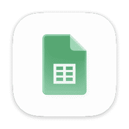 Google Sheets icon -macOS-Default-1024x1024@1x