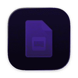 Google Slides icon -macOS-TintedDark-1024x1024@1x