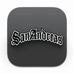 Grand Theft Auto San Andreas macOS icon