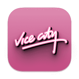 Grand Theft Auto Vice City macOS icon