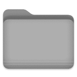 Gray folder (Dark)