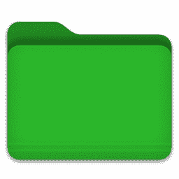 Green Folder macOS icon