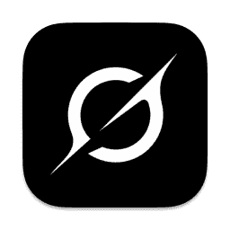 Grok (black hole logo)