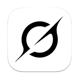 Grok (black hole logo) – light mode