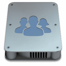 HD Shared Coloured macOS icon