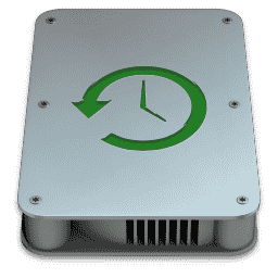 HD Time Machine Coloured macOS icon