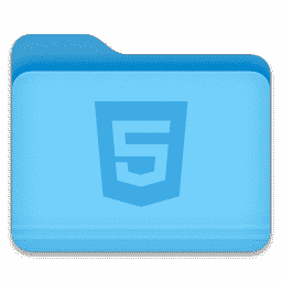 HTML - Folder macOS icon