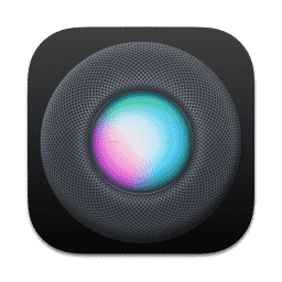 HomePod mini (Dark) (Black) macOS icon
