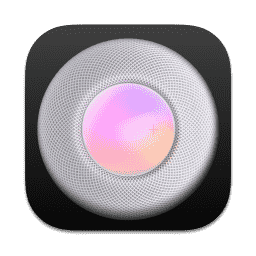 HomePod mini (Dark) (White) macOS icon