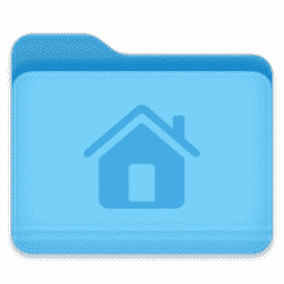 Home Directory Folder macOS icon