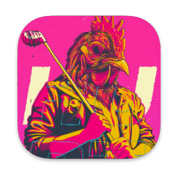 Hotline Miami macOS icon