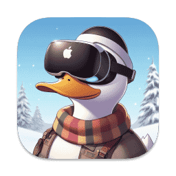 Hyperduck (winter version) macOS icon