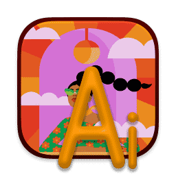 Illustrator macOS icon