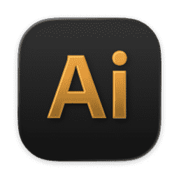 Illustrator (Dark) macOS icon