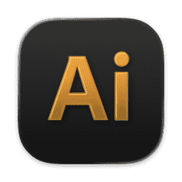Illustrator (Dark) macOS icon
