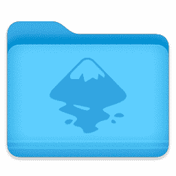 Inkscape Folder macOS icon
