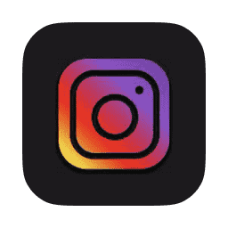 Instagram Dark Colourful
