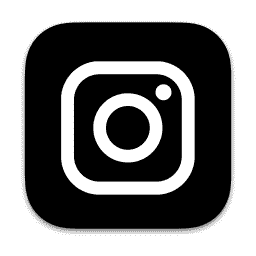 Instagram (Dark) macOS icon