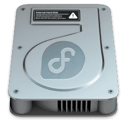 Internal Disk - Fedora Linux macOS icon