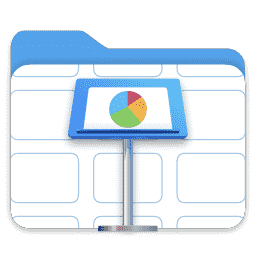 KeyNote Folder macOS icon
