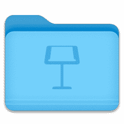 Keynote - Folder macOS icon