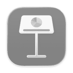 Keynote (Clear Light) macOS icon