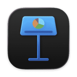 Keynote (Dark) macOS icon