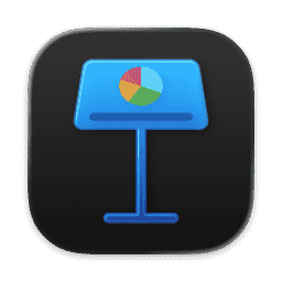 Keynote (Dark) macOS icon