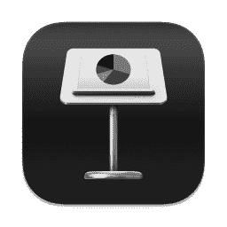 Keynote (Pure Dark) macOS icon
