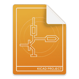 KiCAD Project - Yellow