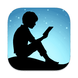 Kindle (Fixed size & corners) macOS icon